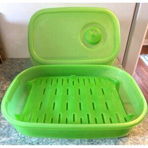 Green Microwave Chicken Roaster 82 0z Super Seal Kitchen